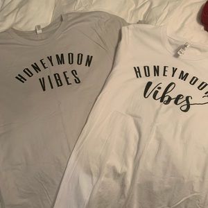 Honeymoon shirts